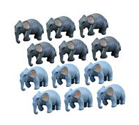 VICASKY 12pcs Mini Figure Colorate Bonsai Decorazione Durevole Modelli Animali Per Giardino Per Arrangiamenti E Storie Di Sera