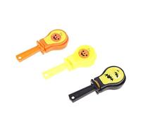 VICASKY 12pezzi Battimani in Plastica Stampa Zucca per Halloween Strumenti per Applausi Divertenti Dispositivi per Applaudire Forniture per Feste Giocattoli di Plastica Colore Casuale