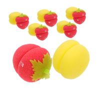 VICASKY 12pezzi Bigodini in Spugna per Capelli Strumenti di Arricciatura per Frangia Inclusi per Styling dei Capelli Comodi e Delicati per Uso Notturno