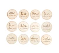 VICASKY 12pezzi Cartoncini Per Ragazzo Ragazza Di Carte Mensili Per Commemorare Le Tappe Di Crescita Accessori Fotografici Creativi Per Compleanni e Shower