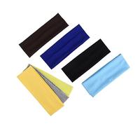 VICASKY 12pezzi Fasce Elastiche in Cotone per Yoga Sportive e Unisex Adatte Adolescenti Ragazze Donne e Uomini Morbide Traspiranti e Regolabili senza Costrizione