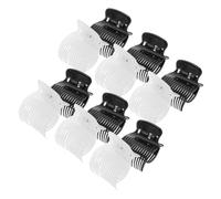 VICASKY 12pezzi Fermagli per Bigodini Caldi Clip per Fissaggio Sezioni di Capelli Strumenti per Parrucchieri Adatti per Ragazze Donne Capelli Lunghi e Medi