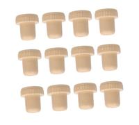 VICASKY 12pezzi Tappi Per Bottiglie Di Vino Tappi Sigillo in Sughero Per Vino Rosso Spumante e Bevande Ecologici e Biodegradabili