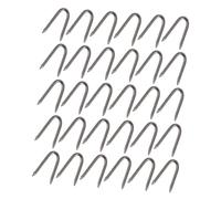 VICASKY 140 pezzi Metal U Stakes Garden Nails for Fence Stabilization Durable U Shaped Pegs for Secure Fencing Installation for Garden and Landscape Use
