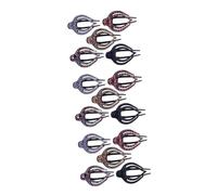 VICASKY 15 Pezzi Fermagli con Clip Laterali Becchi d Oca in Decorazioni Moda per Ragazze Eleganti Accessori per Acconciature Quotidiane Colore Casuale