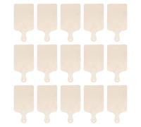VICASKY 15 Pezzi Taglieri in Legno Rettangolari Grezzi per Fai da Te, Tagliere per Formaggi e Salumi con Manico, Decorazione Versatile per Cucina e Festa Natalizia