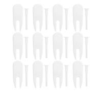 VICASKY 15 Set Tappo per Palla da Yoga Sostitutivo, Kit Perno e Adattatore | PP Bianco, Chiusura Sicura e Uso Manuale, Compatibile Palla Yoga e Exercise Ball, per DIY e Palestra
