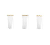 VICASKY 150 Pezzi Aste Bandiere da Tavolo Plastica Leggera e Resistente per Eventi e Feste Bastoncini Flagpole per Decorazioni e Uso Manuale