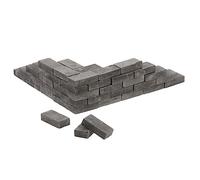 VICASKY 150 Pezzi In Miniatura Grigio Mattone Modello Mattone Sabbia Tavolo Mattone Paesaggio Mattoni Per Architettura Costruzione