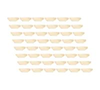 VICASKY 150 Pezzi Vassoio a Barca Monouso per Sushi e Dessert in Legno | Leggero e Portatile, Forma a Barca Creativa, per Feste e Incontri al Chiuso, Uso Pratico