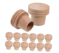 VICASKY 15pezzi Estensore Per Scrivania in Legno Estensori Per Gambe Tavolo Bastoncini Moxa Per Podalica Rialzi Per Letto in Legno Bastoncino Moxa Pura Dispositivo Per Attaccare