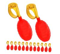 VICASKY 16 Anelli Spruzza Acqua Giocattolo Scherzo Pesce D'Aprile Feste Estive Indoor Outdoor Divertente Trucchi con L'Acqua