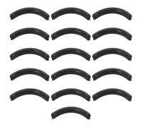 VICASKY 16 pezzi di ricambio per ciglia arricciacapelli, colore nero, per piegaciglia, lavabile per mascara e eyeliner, cuscinetti di ricambio di alta qualità
