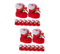 VICASKY 16pezzi Stivaletti di Natale Riutilizzabili per Dolci Decorazioni Festive per Regali e Sorprese per Perfetti per Atmosfere Natalizie e Festive