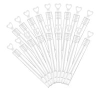 VICASKY 18 Pezzi A Forma Di Cuore Bolla Tubo Vuoto Bottiglia Per Matrimonio Partito Pompino Ragazzi E Ragazze Bottiglia
