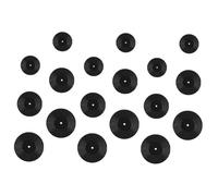 VICASKY 18pcs Mini Vinile Dischi In Vinile Realistico Casa Doll Accessori Per La Camera Della Musica In Miniatura Decorazione Per Progetti Per Gli Amanti Della Musica