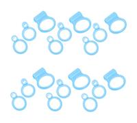 VICASKY 18pezzi Anelli Di Silicone Per Apprendimento Bacchette Anelli Finger Training Per Ragazzo Ragazza Di Accessori Per Apprendere Uso Delle Bacchette Facile Da Usare