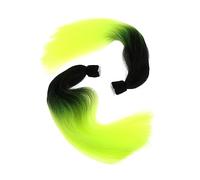 VICASKY 1Coppia Parrucca Doppia Intrecciata Per Caschi Parrucca Caschi In Fibra Decorativa E Neon Per Decorazione E Aspetto Alla Moda Durante La Guida