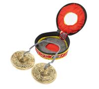 VICASKY 1pc Fatto A Mano Yoga Meditazione Campana Bacino Campana Meditazione Bacino Per Meditazione Gong Ottone Bacino Campana Colore Casuale