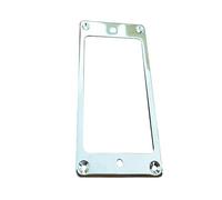 VICASKY 1pcs Humbucker Pickup Anelli di Montaggio In Metallo Argento Robusto Per Chitarra Installare Per Breve Pickup Anelli Durevole E Dona Una Finitura Attraente