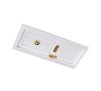 VICASKY 1pcs Miniatura Legno Porta Modello Per Casa Dolls E Giardino Decorazione Vassoio Mini Porta Per Progetti E Artigianato Per Giardini Fata E Accessori Casa Delle Bambole