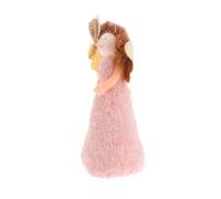 VICASKY 1pezzi Angel Christmas Tree Topper Figurine Decorazione Natalizia e Plush per Albero di Natale Ornamentale e Leggera per FESTIVITÀ e Decorazioni Domestiche