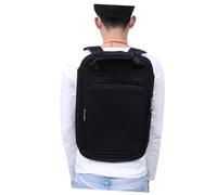 VICASKY 1pezzi Borsa per Bacchette da Batteria Acero Portatile Maniglia Doppi Ganci Robusta e Durevole Adatta per Trasporto e Prove senza Bacchette Incluse