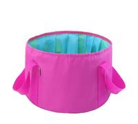 VICASKY 1pezzi Contenitore d Acqua Portatile per Campeggio Secchio Resistente Agli Strappi Maniglia Rinforzata per Lavare Mani e Piatti Durante Escursioni e Viaggi Colore Casuale