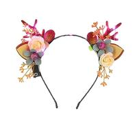 VICASKY 1pezzi Corno di Cervo Fascia per Capelli Festival Accessory Copricapo Luminoso Creativo Decorazione Materiale di Resistente e Duraturo