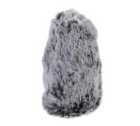 VICASKY 1pezzi Microfono Copertura Parabrezza in Lana Artificiale Paravento Per Microfono Protezione Antivento Per Registrazioni e Spettacoli