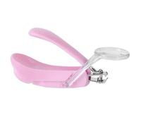 VICASKY 1pezzi Nail Clipper with Magnifier Ergonomic Design for Safe Infant Nail Care and Easy to Use for The-go Parents