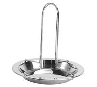 VICASKY 1pezzi Polli in al Carbonio per Barbecue Esterno e Picnic Facile da Montare e Trasportare Adatto per Arrostire Pollo Tacchino e Qualsiasi Carne