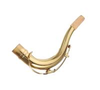 VICASKY 1pezzi Saxophone Bend Neck Dorato Accessorio Di Ricambio Per Strumenti Musicali Design Elegante e Resistente Compatibile Con Diversi Modelli Di Sax Per Musicisti e Appassionati Di