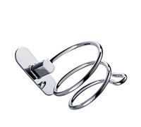 VICASKY 1pezzi Supporto Per Asciugacapelli Da Parete Senza Portasciugamani Da Bagno in Acciaio Inossidabile Organizzatore Per Asciugacapelli Pratico e Salvaspazio Per Uso Domestico e Comme