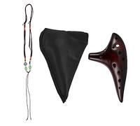 VICASKY 1set Ceramic Ocarina Musical Instrument for Beginners and Professionals Portable Ocarina Easy to Learn and Play Anytime
