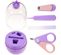 VICASKY 1set Forbici e Tagliaunghie Per Ragazzo Ragazza Kit Di Sicuro Con Scatola Di Stoccaggio Accessori Per La Toelettatura Dei Ragazzo Ragazza Per e Viaggi