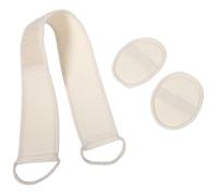 VICASKY 1set Guanti Esfolianti Per Doccia e Asciugamano Doppia Faccia Per Schiena Esfoliante Riusabile Per e Liscia Accessorio Per Bagno e Massaggio