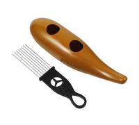 VICASKY 1set Guiro Musica Strumento Per I Bambini Giocattoli Educativi Con Raschietto A Forma Di Pesce Leggero E Portatile Promuove Musicalità E Creatività Per Compleanni E