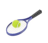 VICASKY 1set in miniatura Tennis Racket Set Casa delle Bambole Accessori Con Palla Da Tennis Per Decorazione Creativa E Fotografia Per Mini Scene E Collezionisti