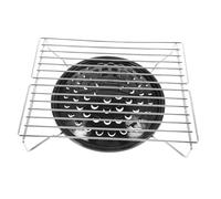 VICASKY 1Set Inossidabile per Barbecue Picnic Design Pratico con Struttura Rete per Resistente