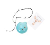 VICASKY 1set Ocarina Ceramica Per Strumento Musicale Portatile Per Principianti Con Eccellente Artigianato e Suono Melodioso