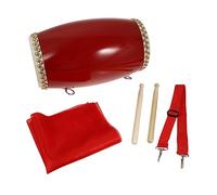 VICASKY 1set Professionale Di Tamburo Alla Vita Di Mucca Strumento Musicale Per Performance e Pratica Con Cinghia e Bacchette