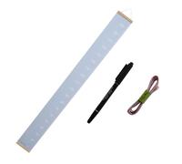 VICASKY 1set Riga Di Misurazione Per Ragazzo Ragazza Decorazione Murale Per Asilo Rilevamento Crescita Facile Stile Nordic Confezione Completa Con Righello e Pennarello