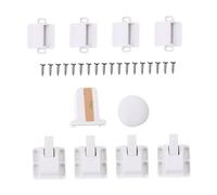 VICASKY 1set Serrature Sicurezza Per Ragazzo Ragazza Chiusure Invisibili Magnetiche Per Armadi e Bianco Facile Installazione e Protezione Per Famiglie Con Ragazzo Ragazza e Animali