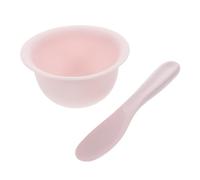 VICASKY 1set Silicone Per Maschere Ciotola Spatola e Misurino Per La Preparazione e Applicazione Maschere Skincare e Portatile Per Spa e