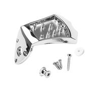 VICASKY 1set String Mandolino Tailpiece In Metallo Installare Tradizionale Strumenti Strumenti a Corda Accessori Per Classici E Moderni Include Materiale di montaggio Per Tenuta Sicura