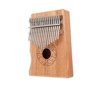 VICASKY 1set Tasti Kalimba In Legno Per Principiante Portatile Pianoforte Pollice Con Disegno di Protezione Per Adulti Strumento Musicale Per La Famiglia E Il Tempo Libero