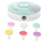 VICASKY 1set Unghie Elettrico Per Adulti Con Testine Di Ricambio e Morbidezza Garantita Strumento Sicuro Per La Delle Unghie Dei e Degli Adulti