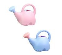 VICASKY 2 annaffiatoio per elefanti, fontana per animali domestici, ciotola, grande annaffiatoio per bambini, in plastica, blu