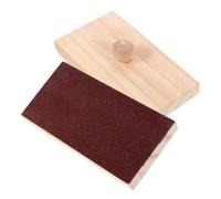 VICASKY 2 blocchi di sabbia in legno, giocattolo ritmico, strumento per percezione musicale e coordinazione per asili